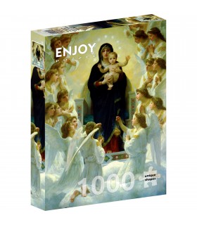 Puzzle da 1000 Pezzi - William Bouguereau: The Virgin With Angels