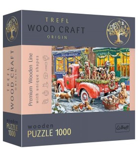 Puzzle da 1000 Pezzi - Woodcraft: Santa's Little Helpers