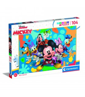 Puzzle da 104 Pezzi - Mickey and Friends