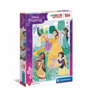 Puzzle da 104 Pezzi - Principesse Disney