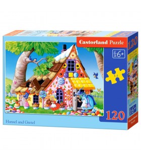 Puzzle da 120 Pezzi Hansel e Gretel