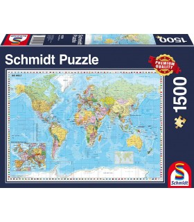 Puzzle da 1500 Pezzi - Il Mondo
