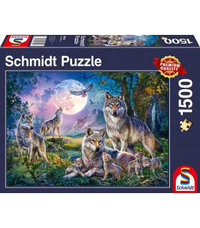 Puzzle da 1500 Pezzi - Lupi