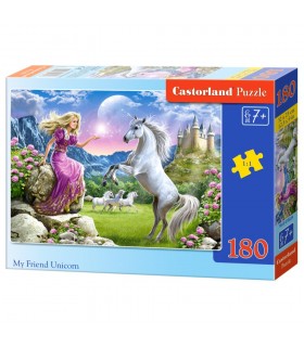 Puzzle da 180 Pezzi Il Mio Amico Unicorno