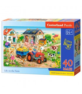 Puzzle da 40 Pezzi Maxi - La Vita in Fattoria