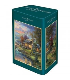 Puzzle da 500 Pezzi - Astuccio di Latta - Thomas Kinkade: Paradiso Naturale