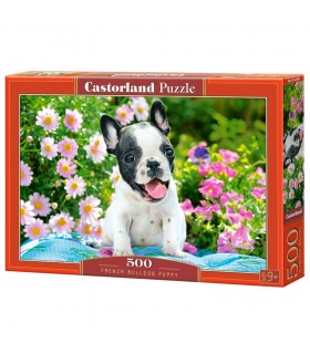 Puzzle da 500 Pezzi - Cucciolo di Bulldog Francese