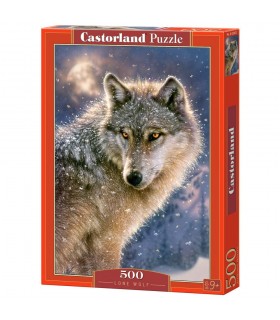 Puzzle da 500 Pezzi Lupo Solitario