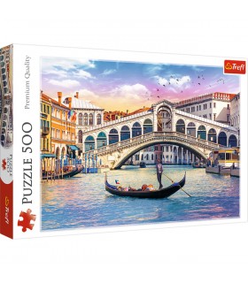 Puzzle da 500 Pezzi - Ponte di Rialto, Venezia