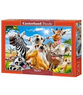 Puzzle da 500 Pezzi Selfie Africano