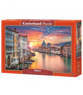 Puzzle da 500 Pezzi Venezia al Tramonto