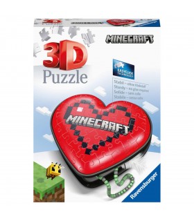 Puzzle da 54 Pezzi 3D Heart Minecraft