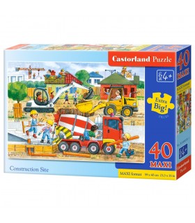 Puzzle da Maxi 40 Pezzi Sito di Costruzione