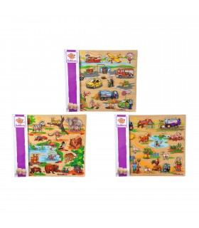 Puzzle in legno da 21/23 Pezzi - Eichorn