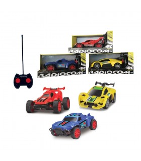 Radiocom Auto Race RC cm. 16misura 16 8 5 cm RC 27 Mhz 7 funzioniassortimenti auto sportiva buggy e