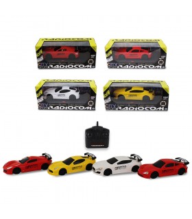 Radiocom - City Sport Auto Scala 1:24,misura 18*7.5*5 cm RC 2.4 Ghz, 7 funzioni, con luci