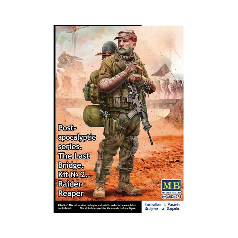 Assalitore, "L'ultimo ponte". Serie post-apocalittiche. MASTER BOX 24074