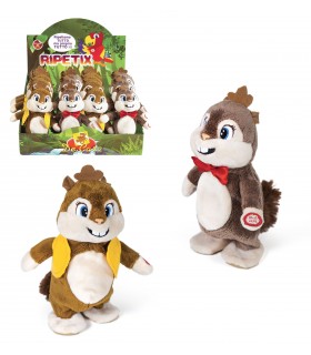 Ripetix - Rudy Scoiattolo 20cm 2 Assortiti Ripete E Cammina