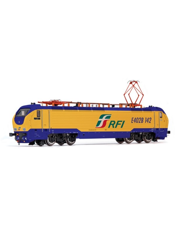 RIVAROSSI HR2905 Scala HO Locomotiva elettrica E402B FS RFI in epoca VI