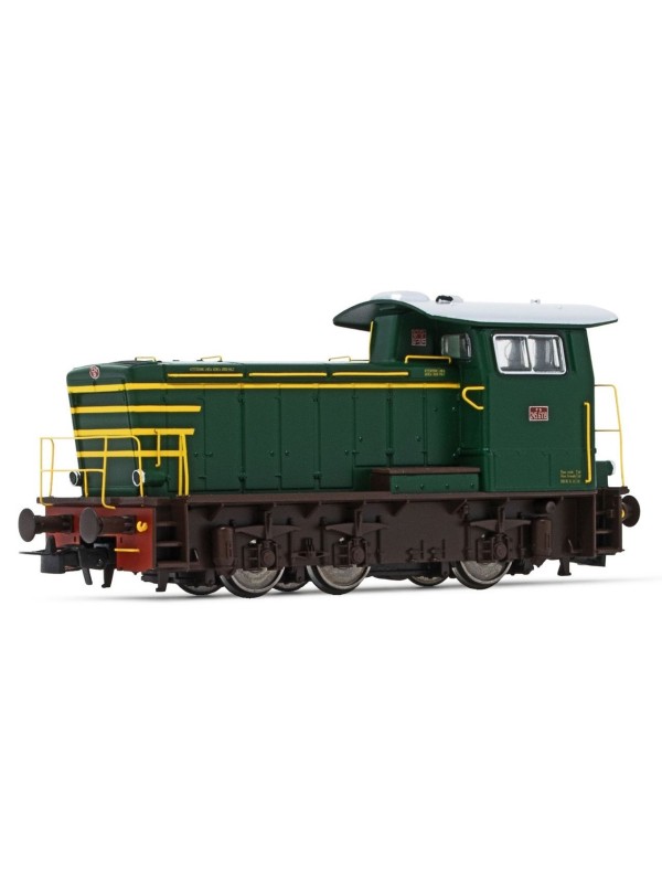RIVAROSSI HR2931 Scala HO Locomotiva Diesel da manovra gruppo 245 FS epoca IV
