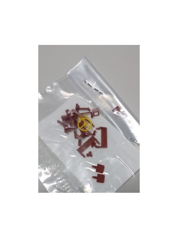 ROCO 144625 Ricambi - Scala HO Set di aggiuntivi per carri telescopici tipo Shimmns FS