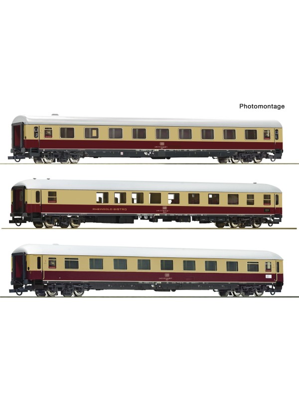 ROCO 6200122 Scala HO Set di 3 pezzi (3): "Rheingold", AKE - IN ACCONTO