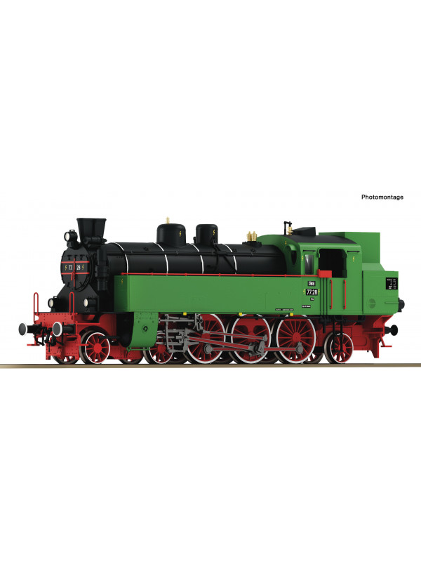 ROCO 70083 Scala HO Locomotiva a vapore serie 77.28 delle OBB