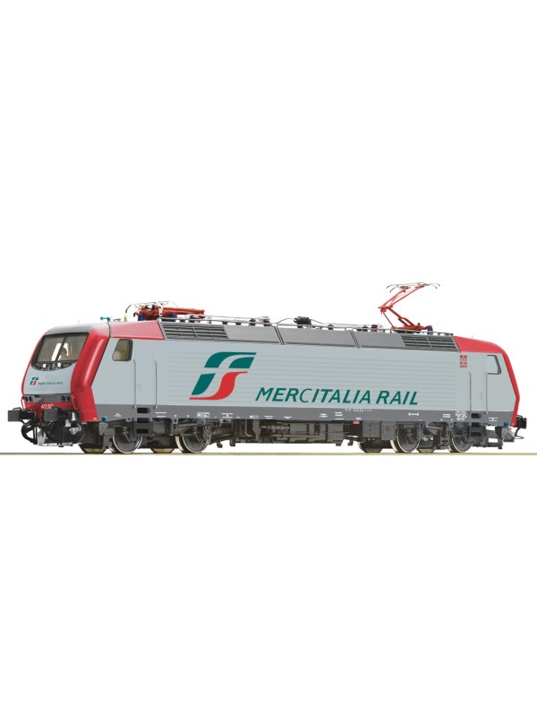 ROCO 70464 Scala HO Locomotiva elettrica E412.013 Mercitalia Rail in epoca VI