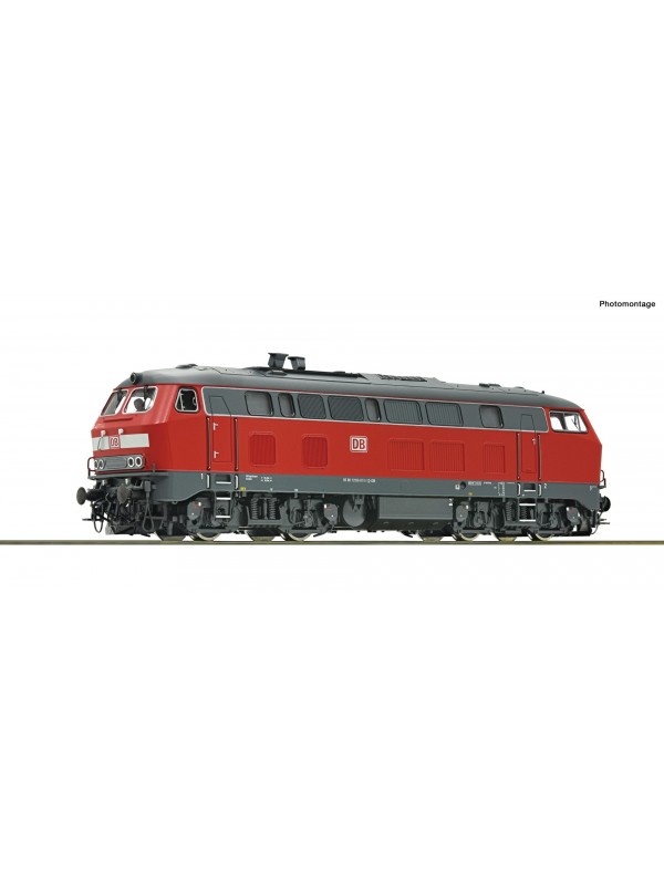 ROCO 70767 Scala HO Locomotiva diesel 218 433 della Deutsche Bahn