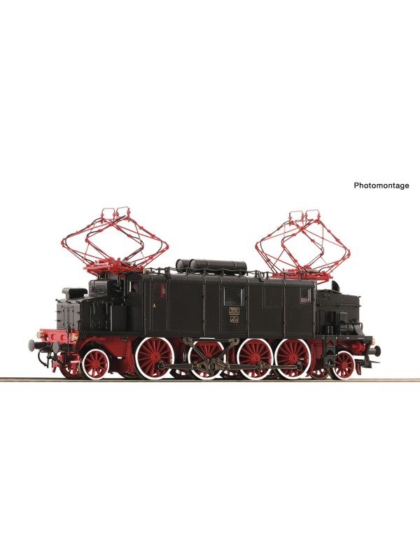 ROCO 7510111 Scala HO Locomotiva elettrica trifase E.432.012 FS livrea nera - IN ACCONTO