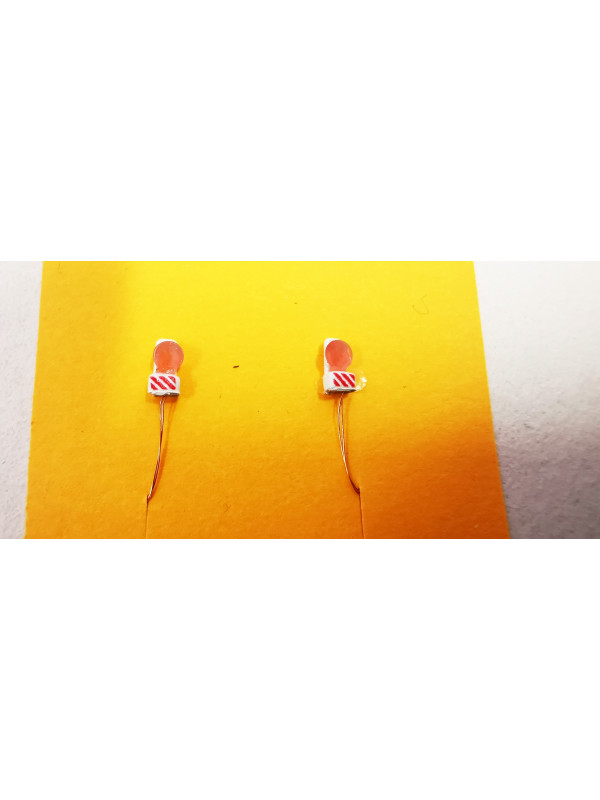 ROMANA MODELLI RM50103 Scala HO Lanterna coda moderna con Led pezzi 2