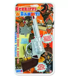 Sceriffi & Banditi - Pistola Cowboy Luci e Suoni