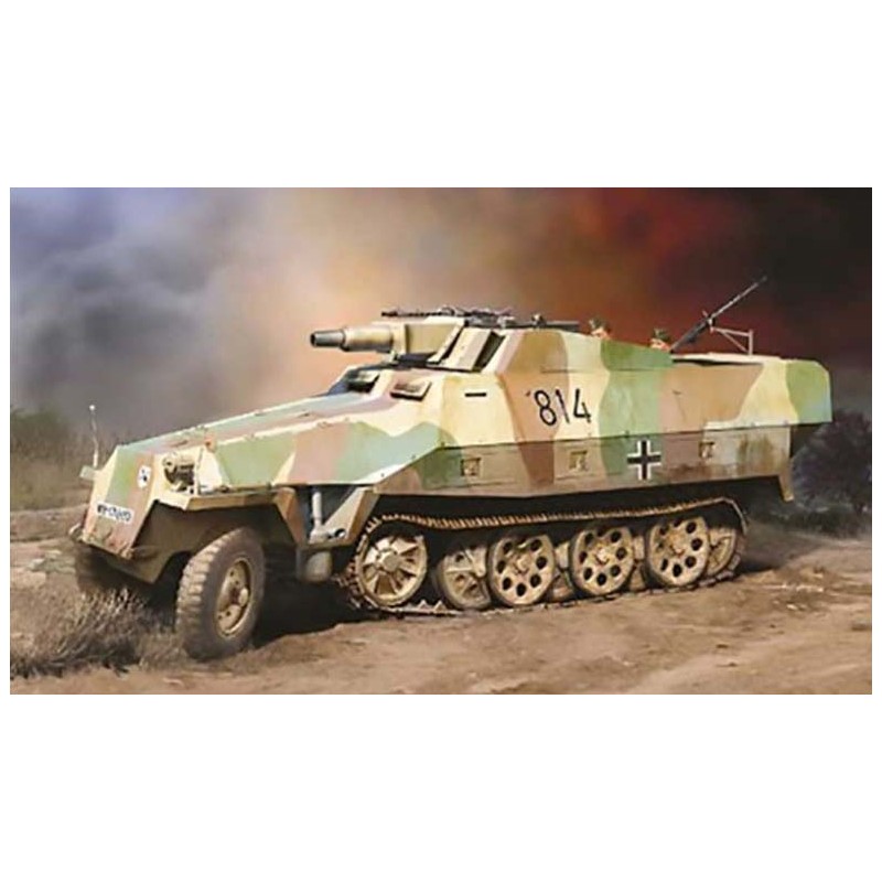Sd.Kfz. 251/9 Ausf. D con canna da 7,5 cm 51. DRAGON 6863