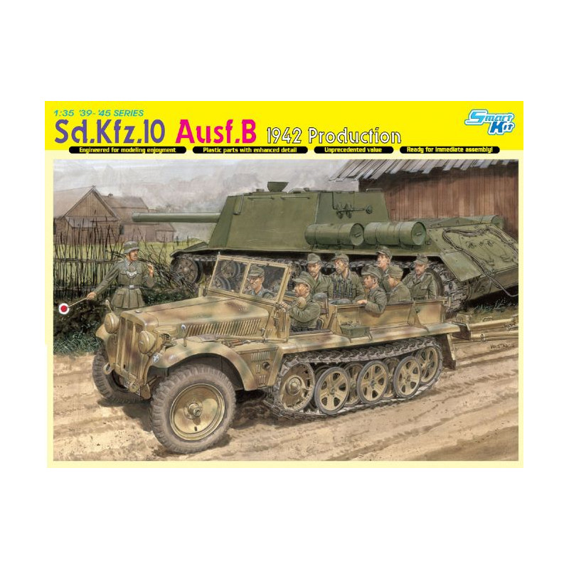 Sd.Kfz.10 Ausf.B. DRAGON 6731