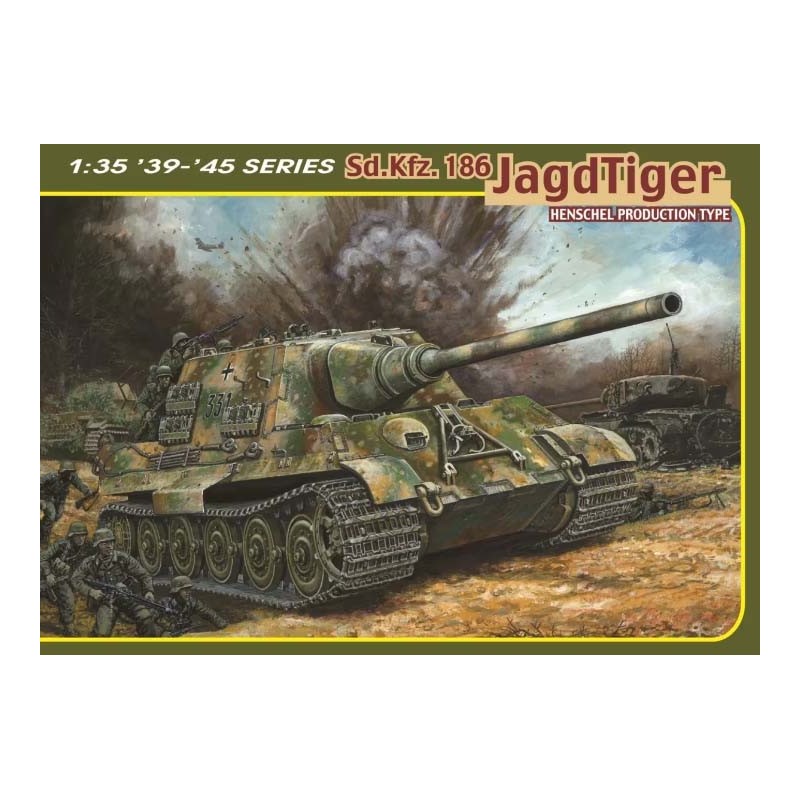 SdKfz.186 Jagdtiger Henschel. DRAGON 6991