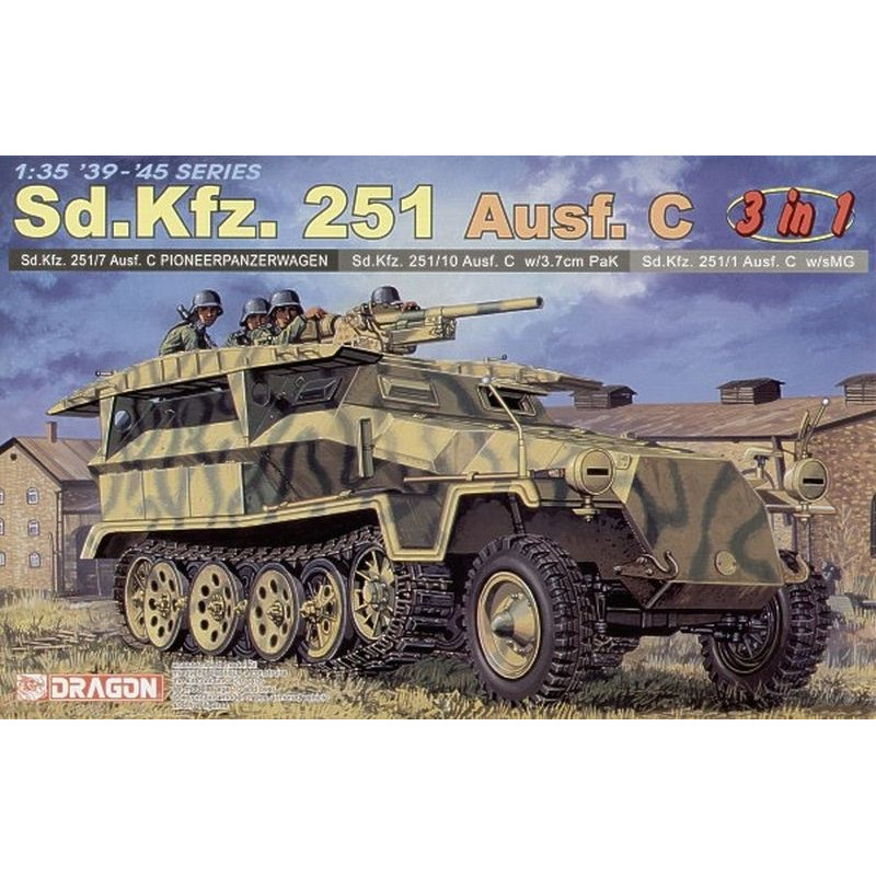 Sd.Kfz.251 Ausf.C. DRAGON 6224