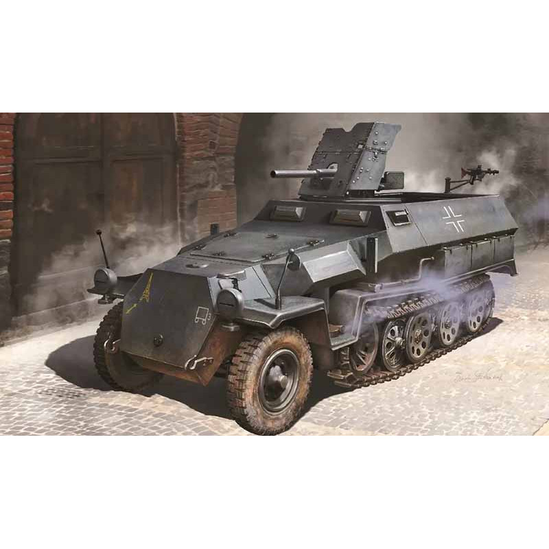 Sd.Kfz.251/10 Ausf.C con 3,7 cm Pak. DRAGON 6983