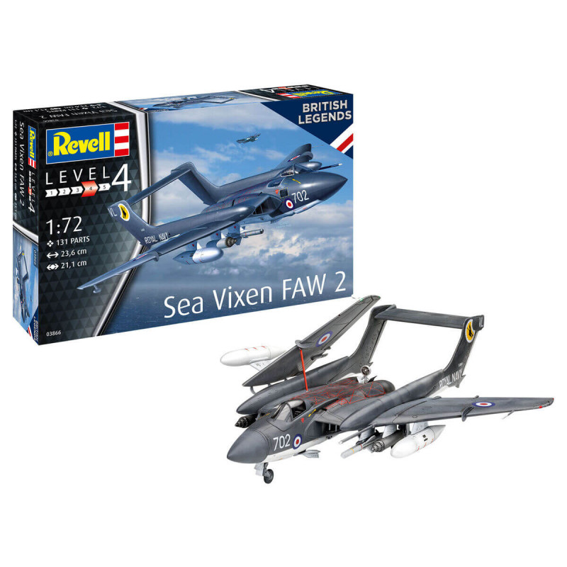 Sea Vixen FAW.2 con vernici. REVELL 63866
