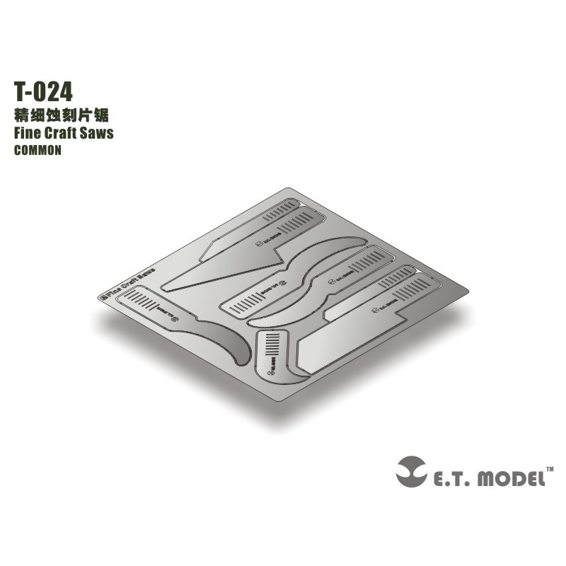 Fotoincisione: Seghe artigianali di pregio. E.T. MODEL T-024