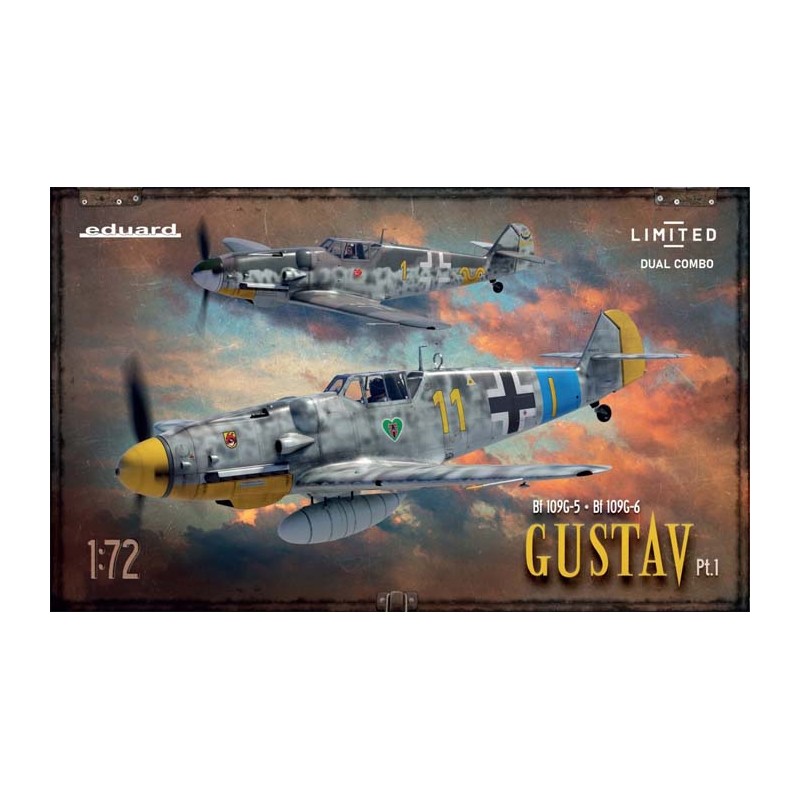 Bf 109 G-5/G-6 (Dual Combo) Set: Gustav. EDUARD 2144