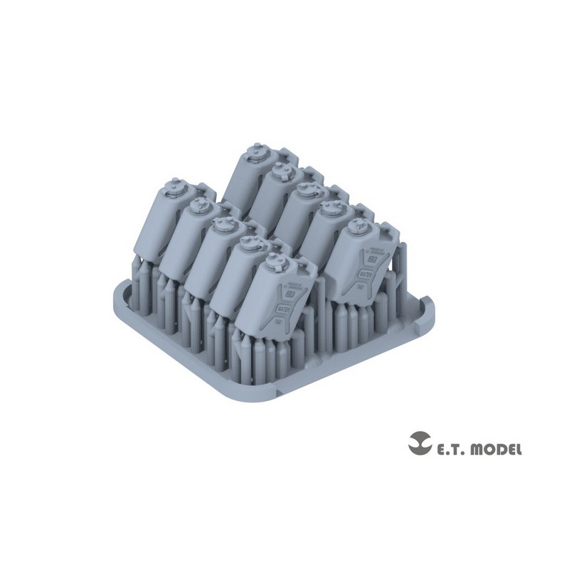 Set di lattine d'acqua dell'esercito americano da 20 litri. E.T. MODEL P72-003