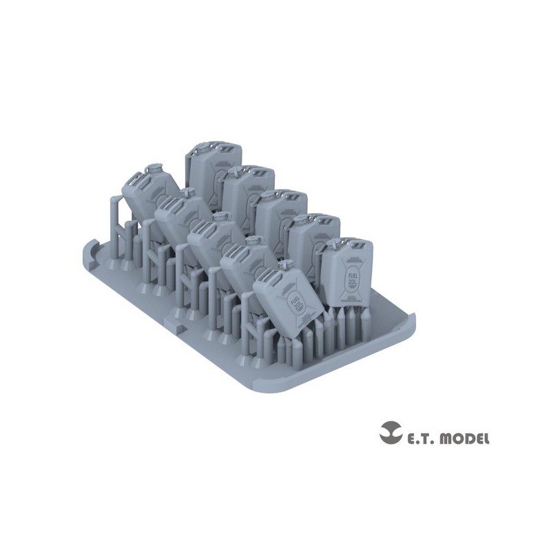 Tanica di carburante da 20 litri dell'esercito americano. E.T. MODEL P72-002