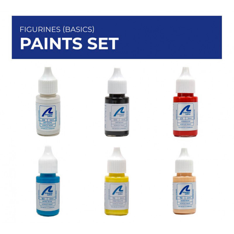 Set di vernici per barche da pesca. ARTESANIA LATINA 277PACK13