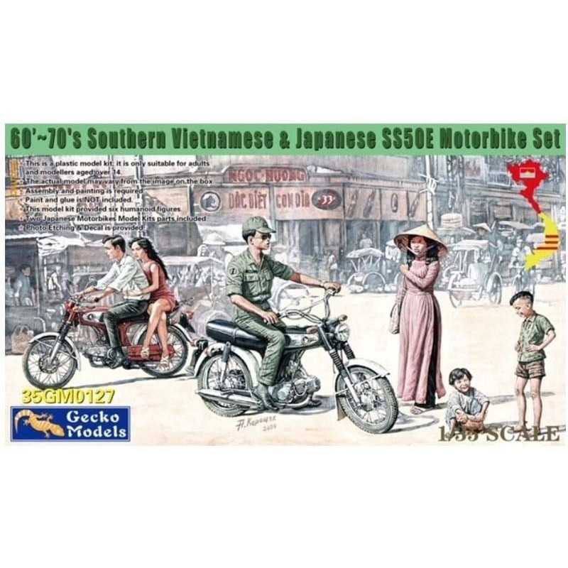 Set giapponese e vietnamita. GECKO MODELS 35GM0127