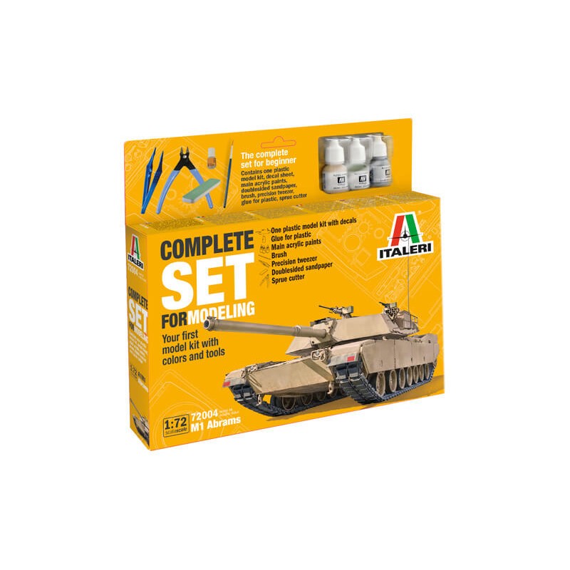 Set di partenza: M1 Abrams. ITALERI 72004