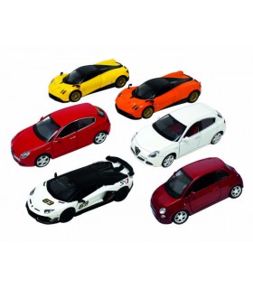 Silver Wheel - Auto italiane a licenza sc.1:32, a retrocarica, portiere apribili, luci e suonibatter