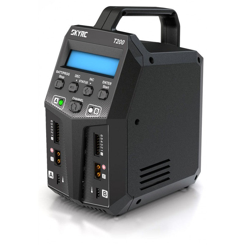 Caricabatterie SkyRc T200 Duo 2x100W AC/DC 100155