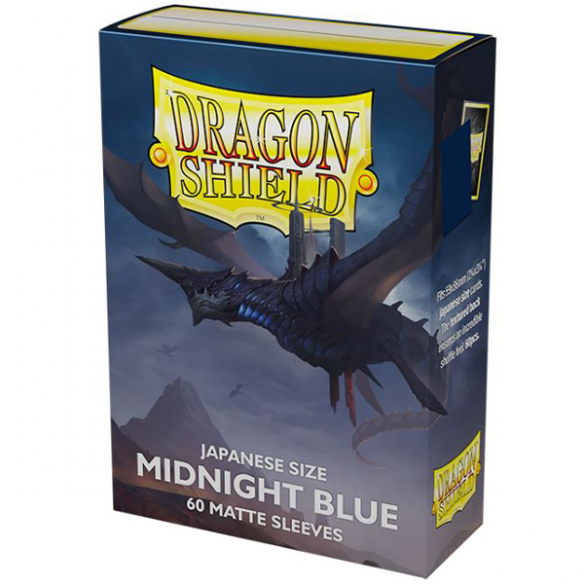 Small Japanese - Matte Midnight Blue (60 bustine) - Dragon Shield