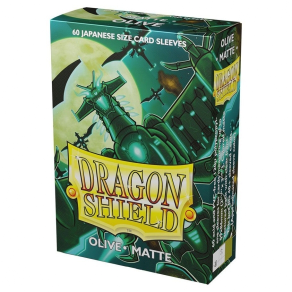 Small Japanese - Matte Olive (60 Bustine) - Dragon Shield