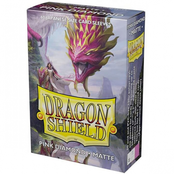 Small Japanese - Matte Pink Diamond (60 Bustine) - Dragon Shield